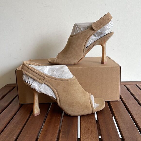 Vince Quest Suede Slingback Graceful Sandal Dune Women Size 9 MSRP$350 - Picture 3 of 13